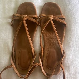 Dôen leather gladiator tie up sandals (9) Doen